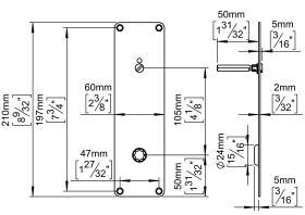 SCHILD TE5V90 X=105 M. KUGELLAGER RAL9005 (143650R1411)