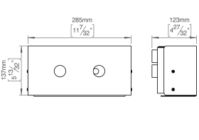 HYGIENEBEUTELSPENDER WANDMONT RAL7016 (147095G3000)