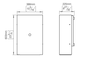 ABFALLEIMER M M. KLAPPE 45LTR MESSING (147097P3110)