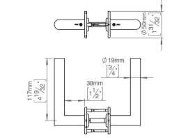 TÜRGRIFF 19FFG PAAR 8X8 ABDECK 30/38 33-59 PVD MESSING (140216P3010)