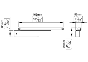 TÜRSCHLIEßER CAM-ACTION EN2-4 SNP RAL9005 (145306R1100)