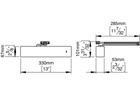 TÜRSCHLIEßER TS73 V BC EN2-4 RAL9005 (145394R1011)