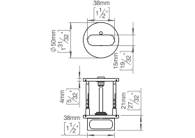 WC-SCHLOSS 6L90 RAL9005 ABDECK CC38 31-47 (143475R1503)