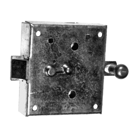 KNOPFRIEGELSCHLOSS 932 U BB MIT FESTSTELLER AUFL. RE/LI VERWENDBAR