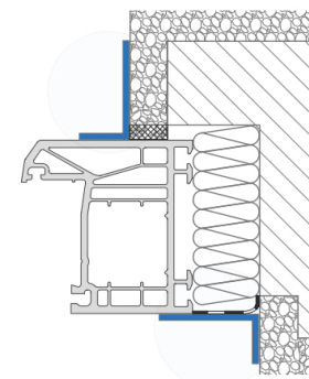 EXTE Winkelprofil rund 150 x 100 mm, Länge 6 m, für Außen- und Innenbereich