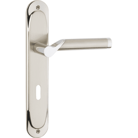 HERMAT WC-Drückergarnitur Orlando Chrom/Edelstahl Ocean-Line Türbeschlag Innentür