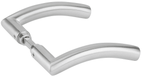 Hermat Drückerpaar MOON 1231, 8mm,edelstahl matt