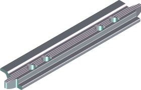 ROTO Klemmstück Alu 500, Stahl