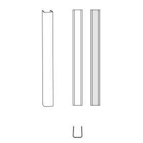 ABDECKPROFIL 134 MM EV 1 FÜR FÜR SPINDELGETR. 200 A F.FL 190  173 443