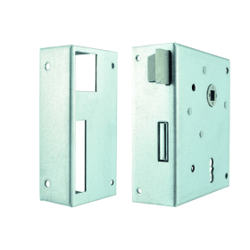 RHEIN.KASTENSCHLOSS BB 7RA RS.AUSW. VZ BEVER M. 2 SCHLÜSSEL