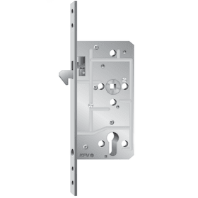 Pendeltür-, Schiebetür-, Glastür-, Fallen-, Riegel- und Spezialschloss für Holztüren 1631-PZW/55-24-K-48-M