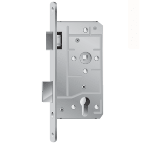 Einsteckschloss für Wohnungsinnen- und Abschlusstüren 113-1/2-PZW/60-R-20-A-48