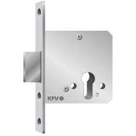 Pendeltür-, Schiebetür-, Glastür-, Fallen-, Riegel- und Spezialschloss für Holztüren 211-PZ/65-20-K-48-M