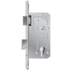 Einsteckschloss für Wohnungsinnen- und Abschlusstüren 114-1/2-WC/55-R-20-A-48