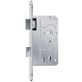 Einsteckschloss für Wohnungsinnen- und Abschlusstüren 104-1/2-WC/55-L-20-K-48-M