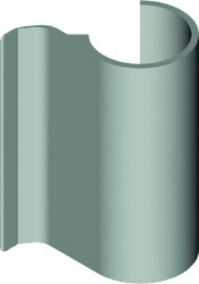 ROTO DK-Abd.k.,  Axerband E5,  NT,  zum Aufstecken,  DIN Links-Rechts,  Kunststoff,  bronze