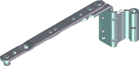 ROTO DK-Axerarm, NT, K, Gr.150, DIN Rechts, KF 12/20-13