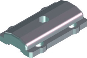 ROTO Drehkipp-Auflauf,  DIN Links-Rechts,  zum Anschrauben
