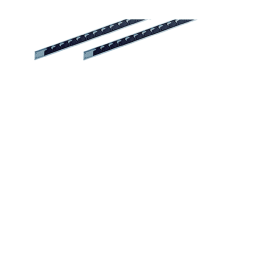 Verriegelungsstange Stop Control Plus, Lochreihe 32 mm, Länge HE 23,5,  links und rechts