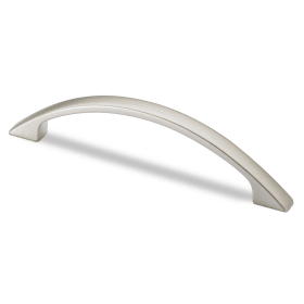 Griff Tolosa, Bohrabstand 96 mm, L 126 mm, B 10 mm, H 28 mm, Vernickelt matt