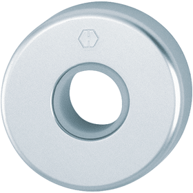 HOPPE Drückerrosettenpaar 42KV,rund, 9mm,TS 37-42,F4