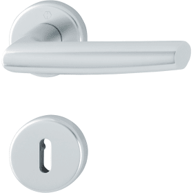 Hoppe Drückergarnitur Alsace 1758/42KV/42KVS, Aluminium