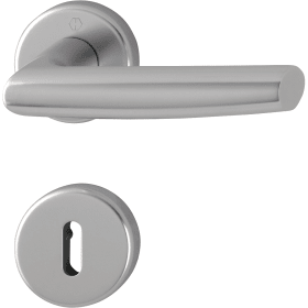 Hoppe Drückergarnitur Alsace 1758/42KV/42KVS, Aluminium