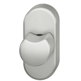 RIEGEL-ROSETTE FÜR MEHRFACHVERRIEGELUNG (ROS.OVAL)ALU+FARBE 03.0418.00308.8220