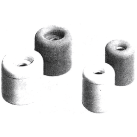 TÜRPUFFER GUMMI 22 40 X 25 MM ROT 