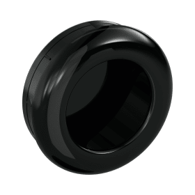 HEWI Einlassmuschel, Einlassmaße ø55mm x 13mm tiefschwarz 