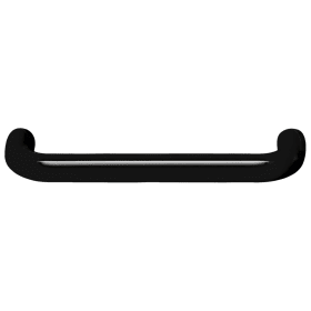 HEWI Griffchen für BA3, a=128mm, ø13mm tiefschwarz 