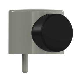 HEWI Bodentürpuffer, ø52mm, h=42,5mm felsgrau 