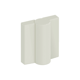 HEWI Aufschraubband, ungefälzte Türen, DIN rechts reinweiß 