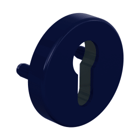 HEWI Schlüsselrosetten,ø55mm stahlblau38,1 - 48,0 mm 