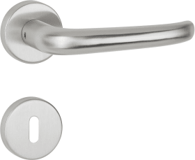 Hermat Drückergarnitur 1806/2036.K,Ros.,rd.,BB,8,ER,TS 38-42