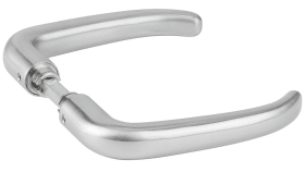 Hermat Drückerpaar BASIC 06 1806, 8mm,edelstahl matt