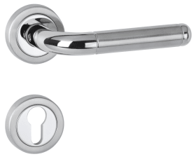 Hermat Drückergarnitur 1110/2031,Ros.,rd.,PZ,8,ER.pol./ma.,TS 38-42