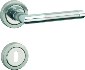 Hermat Drückergarnitur 1356/2031,Ros.,rd.,WC/SS,8(8),ER.pol./ma.,TS 38-42