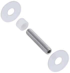 Hermat Stoßgriff-Befestigung 2.4.GL,paarw.,Griffmaß 25,TS 8-12 vz