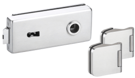 Hermat Ganzglastürschloss 6082/6315,BB,8mm,ER,FlüFA