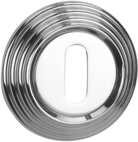 Hermat Schlüsselrosette 2069,rund,BB, 11mm,gl.vern.