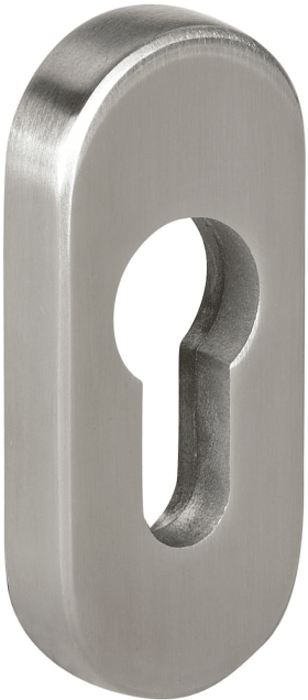 Hermat Schieberosette 2079.S/OVAL,oval, PZ,10mm, edelstahl