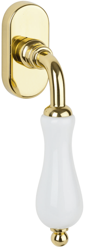 Hermat Fenstergriff APPIANO 1038.F/DK,Stand.,ov.,7/35,ms.pol./ws.