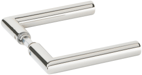 Hermat Drückerpaar BASIC 02 1802, 8mm,edelstahl poliert