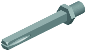 Hermat Rollenwechselstift 4207.S, M12, 8x110mm verzinkt