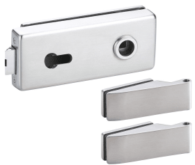 Hermat Ganzglastürschloss 6083/6225,PZ,8mm,ER-Optik,FlüFA