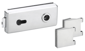 Hermat Ganzglastürschloss 6083/6325,PZ,8mm,ER-Optik,FlüFA