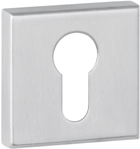 Hermat Schlüsselrosette 2311.SC,eckig,PZ, 11mm,ER