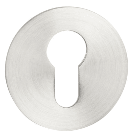 Hermat Schlüsselrosette 2636.FL,rund,PZ, 2,8mm,TS 38-45,ER