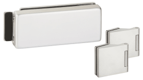 Hermat Ganzglas Gegenkasten GENOVA 6084/6325GK, DL-R, edelstahl matt